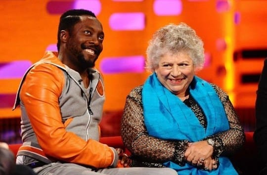 Miriam Margolyes and Will.I.Am on The Graham Norton Show