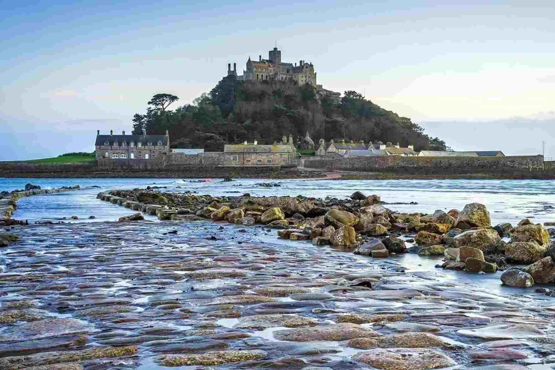 St Michael's Mount in the UK, a location used in House of the Dragon